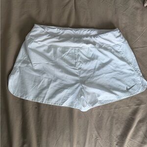 Nike Women's White Athletic Shorts